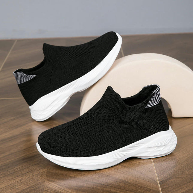 Girls Non Slip Breathable Sneaker Childrens Running Sport Shoes