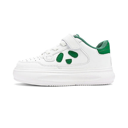 Girls Platform Faux Leather Sneakers Comfortable Casual Sneakers