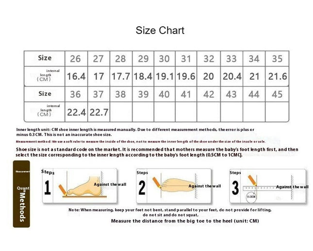 Girls Sneakers Kids Thick Soled Running Faux Leather Athletic Shoes