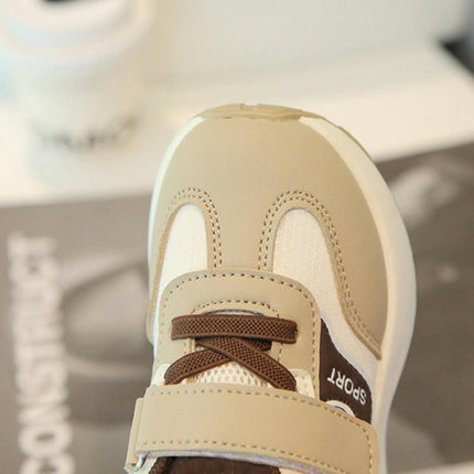Platform Sneakers Boys Ultra Lightweight Faux Leather Sneakers