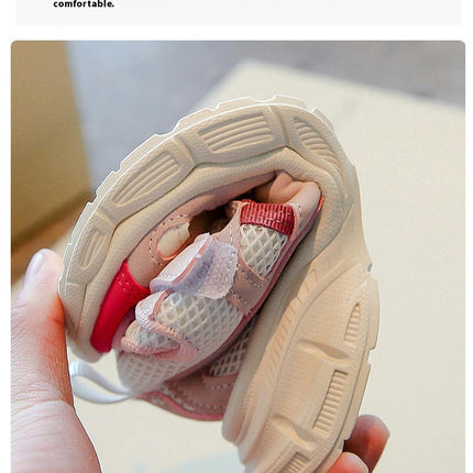 Girls Sneakers for Fashion Athletic Running Thick Sole Sneakers