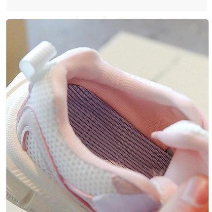 Girls Sneakers for Fashion Athletic Running Thick Sole Sneakers
