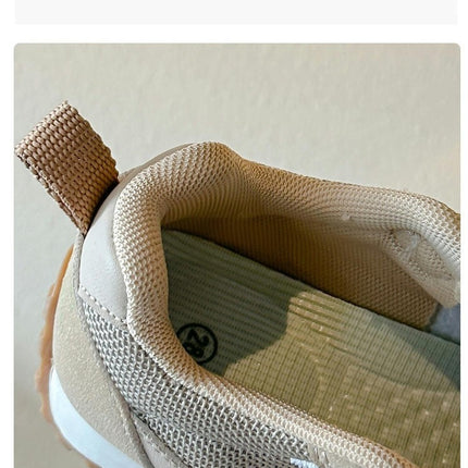 Children Girls Sneakers Breathable Faux Leather Running Sneakers