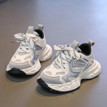 Little Girls Sneakers Breathable Lightweight Running Sneakers