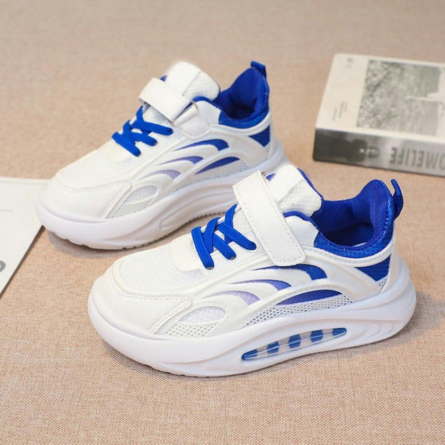 Little Kid Girls Sports Shoes Casual Running Faux Leather Sneakers