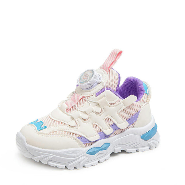 Little Girls Tennis Sneakers for Kids Breathable Running Sneakers