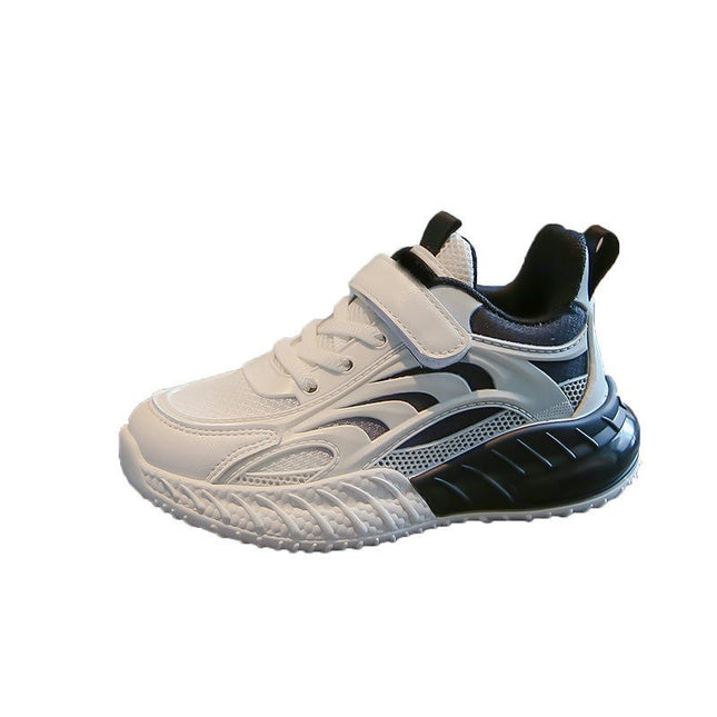 Little Kid Girls Shoes Running Sneakers Faux Leather Sneakers