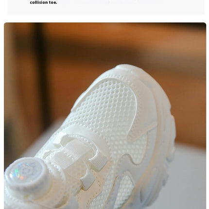 Girls Kids Outdoor Running Sneakers Lightweight Breathable Sneakers