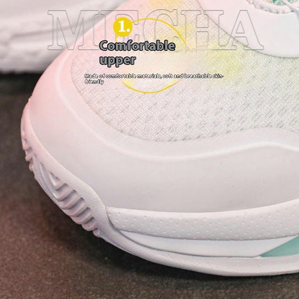 Little Girls Basketball Sneakers Kids Breathable Outdoor Sneakers