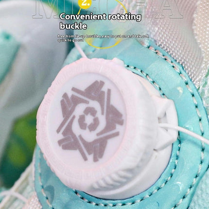 Little Girls Basketball Sneakers Kids Breathable Outdoor Sneakers