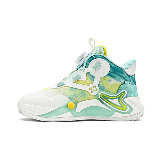 Little Girls Basketball Sneakers Kids Breathable Outdoor Sneakers