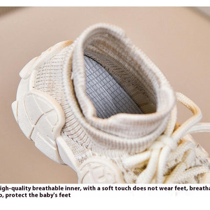 Kids Girls Running Walking Sneakers Lightweight Comfort Sneakers