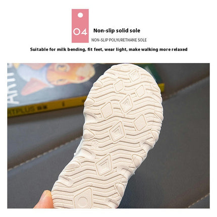 Kids Lightweight Comfortable Sneakers Girls Fashion Sneakers