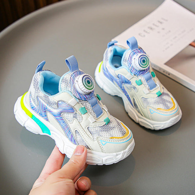 Kids Girls Running Sneakers Fashion Lightweight Non Slip Sneakers