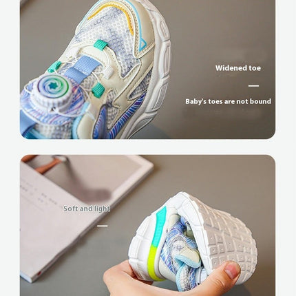 Kids Girls Running Sneakers Fashion Lightweight Non Slip Sneakers