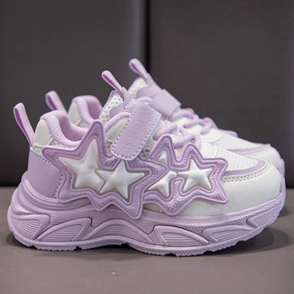 Kids Little Girls Non Slip Fashion Kids Lightweight Walking Sneakers