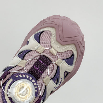 Girls Walking Sneakers Comfort Lightweight Faux Leather Sneakers