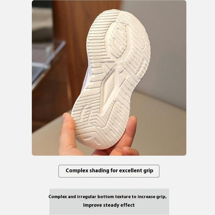 Kids Girls Chunky Sneakers Soft Thick Sole Casual Fashion Sneakers