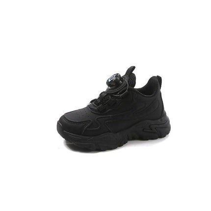 Girls Children Fashion Casual Outdoor Running Faux Leather Sneakers