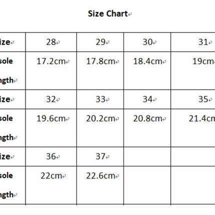 Girls Children Fashion Casual Outdoor Running Faux Leather Sneakers