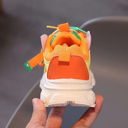 Fashion Sneakers for Little Girls Fashion Platform Walking Sneakers
