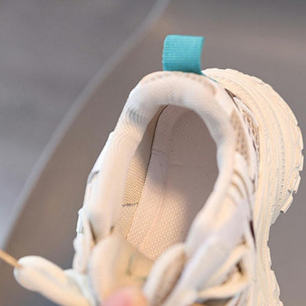 Kids Girls Chunky Walking Shoes Running Comfortable Sneakers