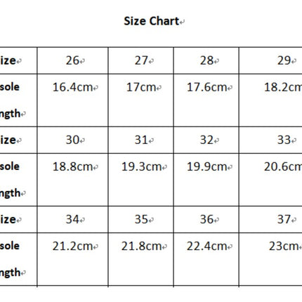 Kids Girls Lightweight Thick Sole Faux Leather Non Slip Sneakers