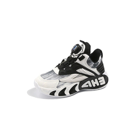 Toddler Chunky Sneakers Faux Leather Fashion Thick Sneaker for Girls