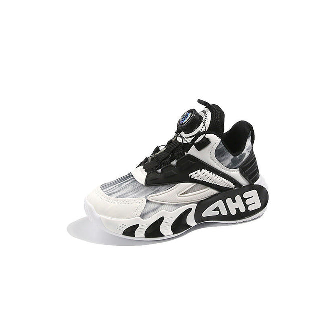 Toddler Chunky Sneakers Faux Leather Fashion Thick Sneaker for Girls