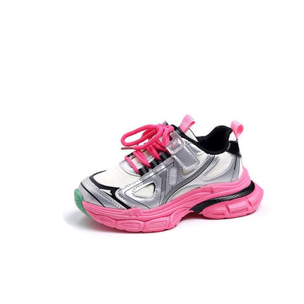 Girls Sneakers Kids Casual Thick Sole Running Sports Sneakers