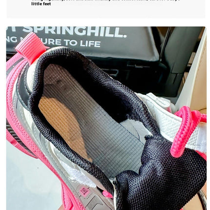 Girls Sneakers Kids Casual Thick Sole Running Sports Sneakers