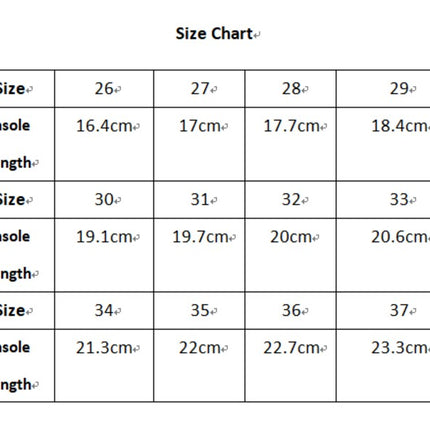 Girls Sneakers Kids Casual Thick Sole Running Sports Sneakers