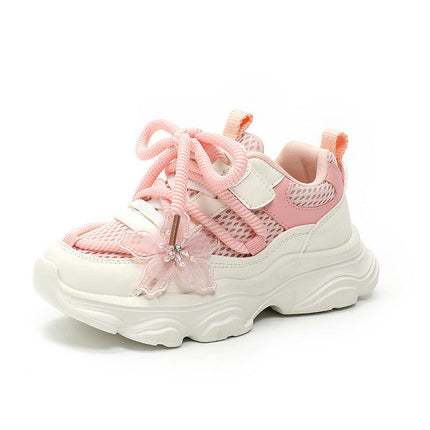 Girls Fashion Sneakers Toddler Shoes Walking Running Sneakers