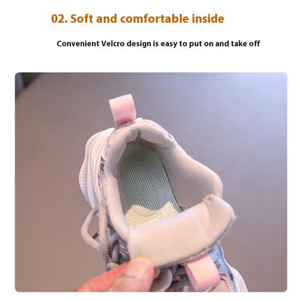 Girls Running Sneakers Comfort Lightweight Breathable Sneakers