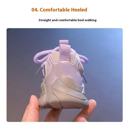 Chunky Sneakers for Girls Fashion Platform Casual Running Sneakers