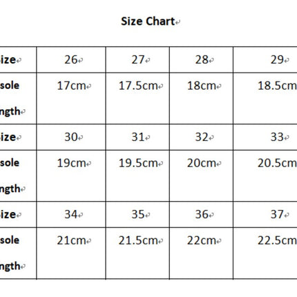 Girls Breathable Sport Shoes Thick Platform Fashion Sneakers