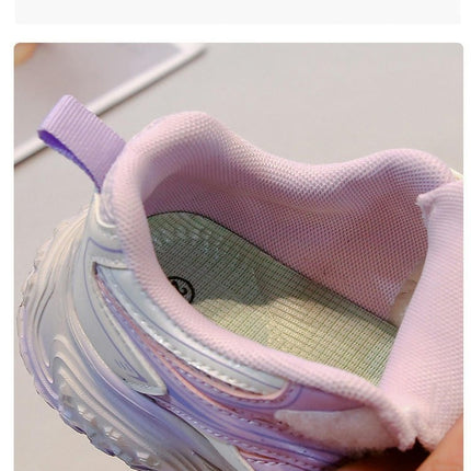 Lightweight Walking Girls Shoes Thick Soled Casual Fashion Sneakers
