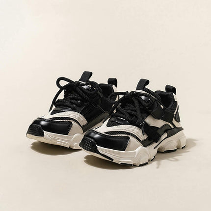 Children Sneakers Lightweight Fashion Thick Sole Girls Sports Shoes