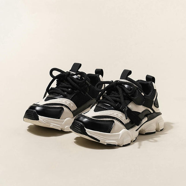 Children Sneakers Lightweight Fashion Thick Sole Girls Sports Shoes