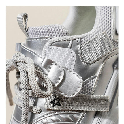 Children Sneakers Lightweight Fashion Thick Sole Girls Sports Shoes