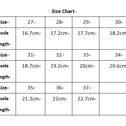 Children Sneakers Lightweight Fashion Thick Sole Girls Sports Shoes