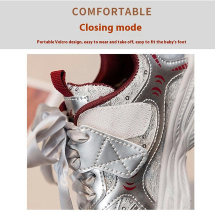 Girls Running Tennis Sneakers Casual Lightweight Fashion Bow Sneakers