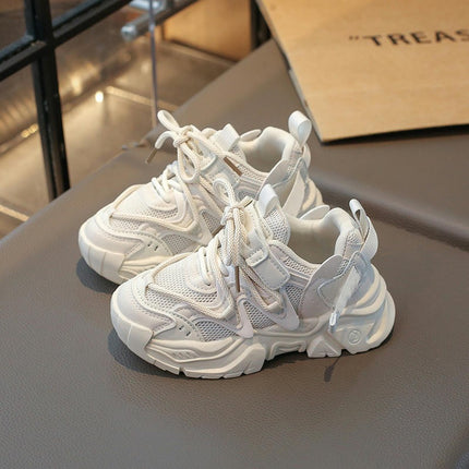 Girls Mesh Sneakers for Kids Non Slip Tennis Fashion Sneakers