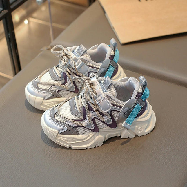 Girls Mesh Sneakers for Kids Non Slip Tennis Fashion Sneakers