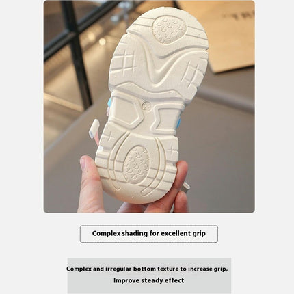 Girls Mesh Sneakers for Kids Non Slip Tennis Fashion Sneakers