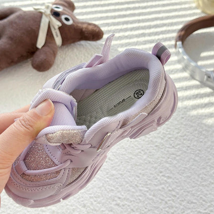 Kids Running Shoes Girls Comfortable Athletic Walking Sneakers