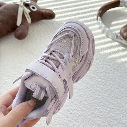 Kids Running Shoes Girls Comfortable Athletic Walking Sneakers