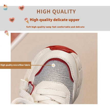 Low Top Adjustable Strap Fashion Sequin Sneakers for Toddler Kids
