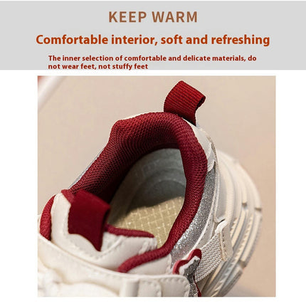 Low Top Adjustable Strap Fashion Sequin Sneakers for Toddler Kids
