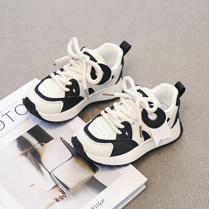 Girls Comfortable Sneakers Lightweight Soft Low Top Sneakers